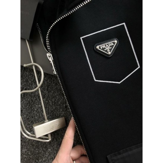 2024FW PRADA プラダ 最新先取りおしゃれなロゴ入り コート