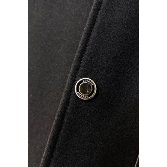2024FW PRADA プラダ 最新先取りおしゃれなロゴ入り コート 2024FW PRADA プラダ 最新先取りおしゃれなロゴ入り コート