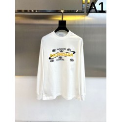 2024FW BALENCIAGA バレンシアガ 可愛い完売確実 大人気 長袖Tシャツ