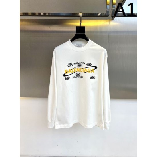 2024FW BALENCIAGA バレンシアガ 可愛い完売確実 大人気 長袖Tシャツ 2024FW BALENCIAGA バレンシアガ 可愛い完売確実 大人気 長袖Tシャツ