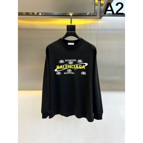 2024FW BALENCIAGA バレンシアガ 可愛い完売確実 大人気 長袖Tシャツ 2024FW BALENCIAGA バレンシアガ 可愛い完売確実 大人気 長袖Tシャツ