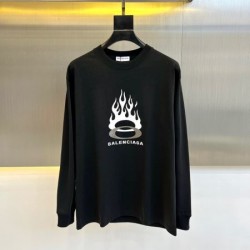 2024FW BALENCIAGA バレンシアガ 完売次第終了早い者勝ち 長袖Tシャツ
