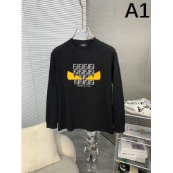2024FW FENDI フェンデイ セレブが今シーズン手に入れ 長袖Tシャツ