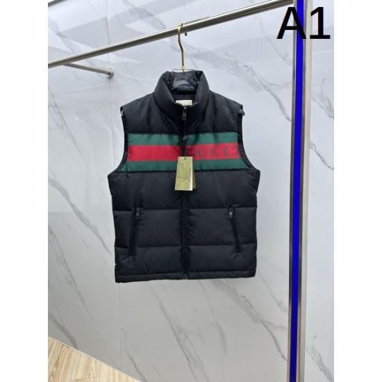 2024FW GUCCI グッチ 今季買い逃した人必見! メンズ用 ダウンベスト 