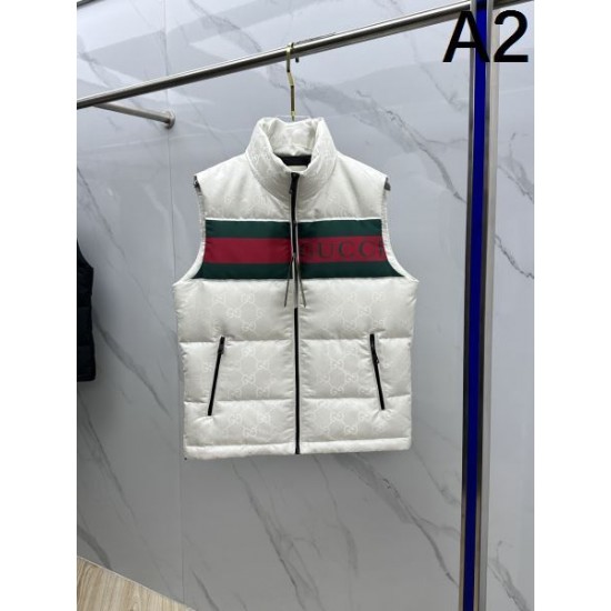 2024FW GUCCI グッチ 今季買い逃した人必見! メンズ用 ダウンベスト 