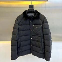 2024FW PRADA プラダ ギフト最適期間限定 メンズ用 ダウンジャケット 