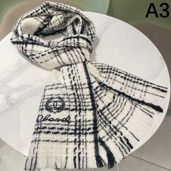 2024FW スカーフ CHANEL シャネル 人気ファッション雑誌でも掲載