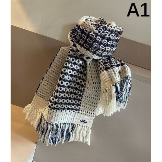 2024FW スカーフ CHANEL シャネル 普段使いにぴったりのデザイン 2024FW スカーフ CHANEL シャネル 普段使いにぴったりのデザイン