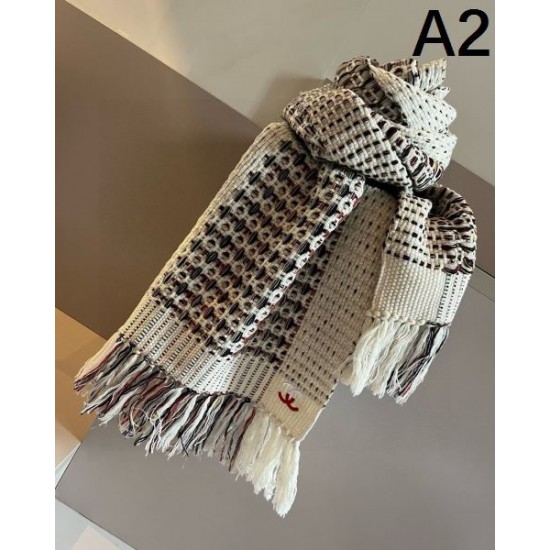2024FW スカーフ CHANEL シャネル 普段使いにぴったりのデザイン 2024FW スカーフ CHANEL シャネル 普段使いにぴったりのデザイン