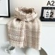 2024FW スカーフ CHANEL シャネル カジュアルもある絶妙な雰囲気 2024FW スカーフ CHANEL シャネル カジュアルもある絶妙な雰囲気