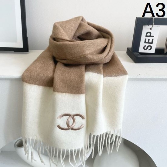 2024FW スカーフ CHANEL シャネル スタイルアップ見えなシンプル 2024FW スカーフ CHANEL シャネル スタイルアップ見えなシンプル