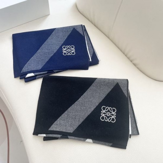 2024FW スカーフ LOEWE ロエベ 最新先取りおしゃれなロゴ入り