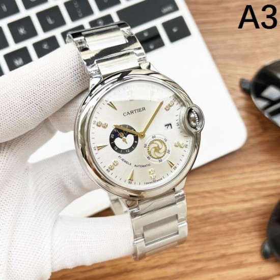 2024SS ストリートに溢れるウェア CARTIER カルティエ 時計 ウォッチ