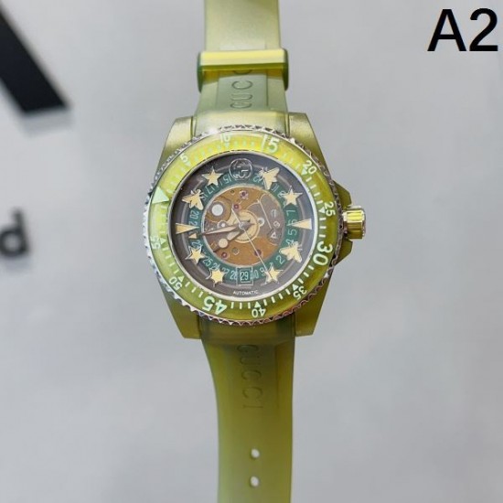 2024SS 目を引くーデザインが特徴的 GUCCI グッチ 時計 ウォッチ