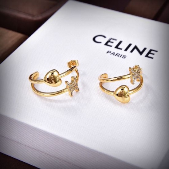 最新の注目ファッション 2024SS イヤリング CELINE セリーヌ 最新の注目ファッション 2024SS イヤリング CELINE セリーヌ
