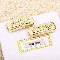 高レビューアイテム 2024SS 髪飾り MIU MIU ミュウミュウ