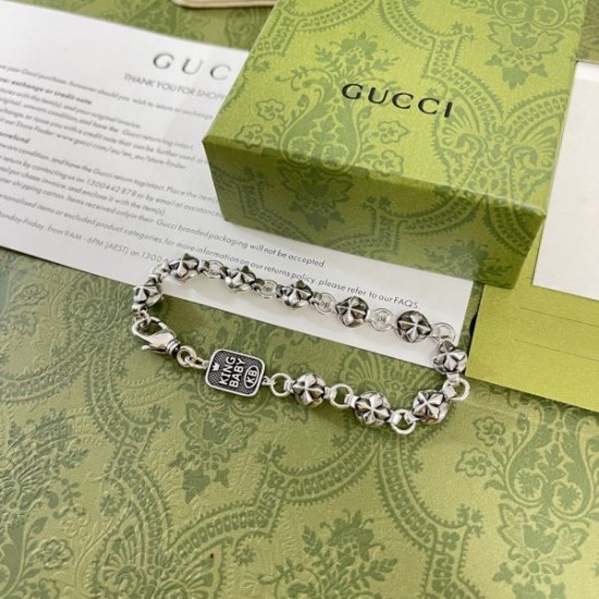 人カジュアルスタイル 2024SS ブレスレット GUCCI グッチ 人カジュアルスタイル 2024SS ブレスレット GUCCI グッチ