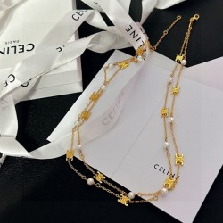 愛用者多数になる春季新作 2024SS ネックレス CELINE セリーヌ