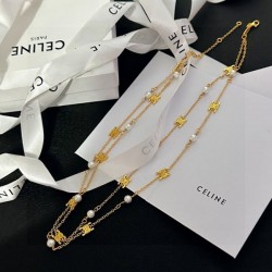 愛用者多数になる春季新作 2024SS ネックレス CELINE セリーヌ