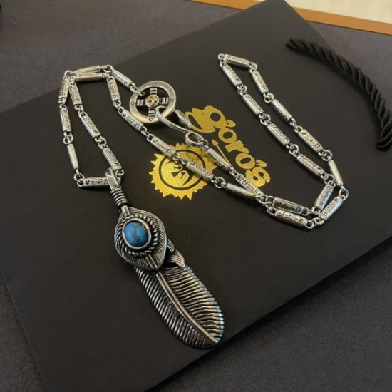 レトロ感のあるデザイン 2024SS ネックレス GORO'S ゴローズ レトロ感のあるデザイン 2024SS ネックレス GORO'S ゴローズ