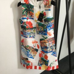 2024SS ワンピース DOLCE＆GABBANA ドルチェ＆ガッバーナ 限定生産品
