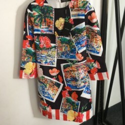 2024SS ワンピース DOLCE＆GABBANA ドルチェ＆ガッバーナ 早い者勝ち