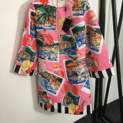 2024SS ワンピース DOLCE＆GABBANA ドルチェ＆ガッバーナ 早い者勝ち