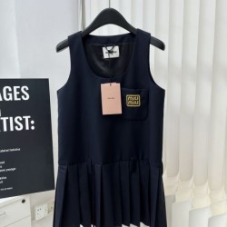 2024SS ワンピース MIU MIU ミュウミュウ お気に入りの上品