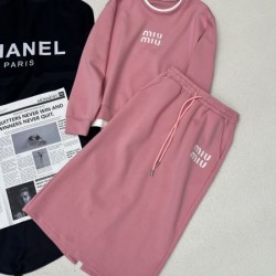 2024SS 上下セット MIU MIU ミュウミュウ 衝撃セールで破格