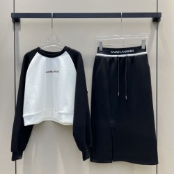 2024SS 上下セット YSL イヴ サンローラン 毎年定番人気商品