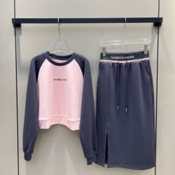 2024SS 上下セット YSL イヴ サンローラン 毎年定番人気商品