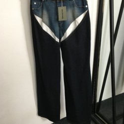 2024SS ストレートジーンズ BALENCIAGA バレンシアガ 存在感絶大スタイル
