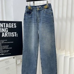 2024SS ジーパン MIU MIU ミュウミュウ 大人のため上品