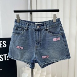 2024SS デニムパンツ MIU MIU ミュウミュウ お得人気セール