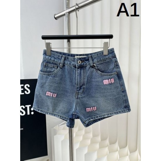 2024SS デニムパンツ MIU MIU ミュウミュウ お得人気セール 2024SS デニムパンツ MIU MIU ミュウミュウ お得人気セール