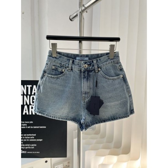 2024SS デニムパンツ PRADA プラダ カジュアルな雰囲気があり