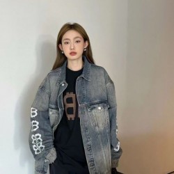 2024SS デニムのコート BALENCIAGA バレンシアガ どちらも人気がある