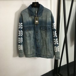 2024SS デニムのコート BALENCIAGA バレンシアガ どちらも人気がある