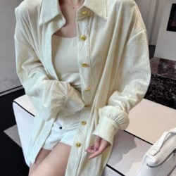 2024SS 長袖シャツ CHANEL シャネル カジュアルスタイルを軽快に 