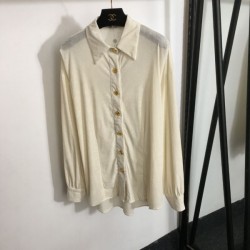 2024SS 長袖シャツ CHANEL シャネル カジュアルスタイルを軽快に 