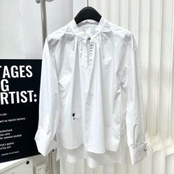 2024SS 長袖シャツ DIOR ディオール ゆったり感のあるアイテム