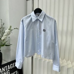 2024SS 長袖シャツ MIU MIU ミュウミュウ 入手困難 超安値