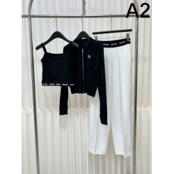 2024SS カジュアルセット MIU MIU ミュウミュウ VIPセールで奇跡