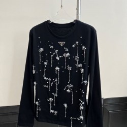 2024SS 長袖Tシャツ PRADA プラダ お洒落さんの愛用率が高い