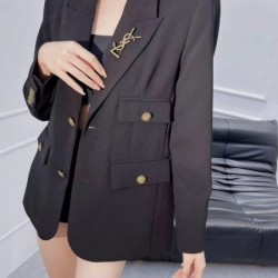 2024SS コート YSL イヴ サンローラン 大人気オリジナル