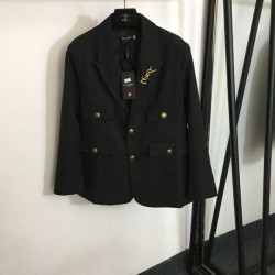 2024SS コート YSL イヴ サンローラン 大人気オリジナル