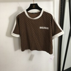2024SS 半袖Tシャツ BALMAIN バルマン 春夏のコレクションで新作