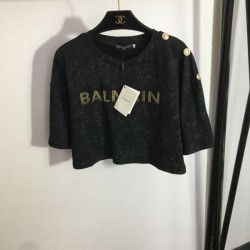 2024SS 半袖Tシャツ BALMAIN バルマン 上品なカジュアルコーデに
