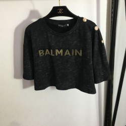 2024SS 半袖Tシャツ BALMAIN バルマン 上品なカジュアルコーデに