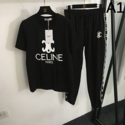 2024SS 上下セット CELINE セリーヌ 今っぽいスタイルに決まる